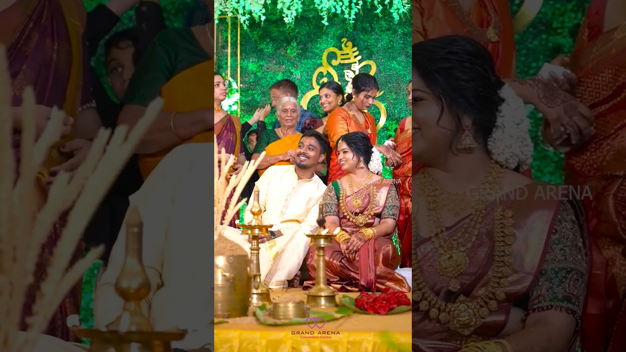 A New Generation Hindu Wedding ❤️❤️@grandarenaconventioncentre 👑 #wedding #hinduwedding