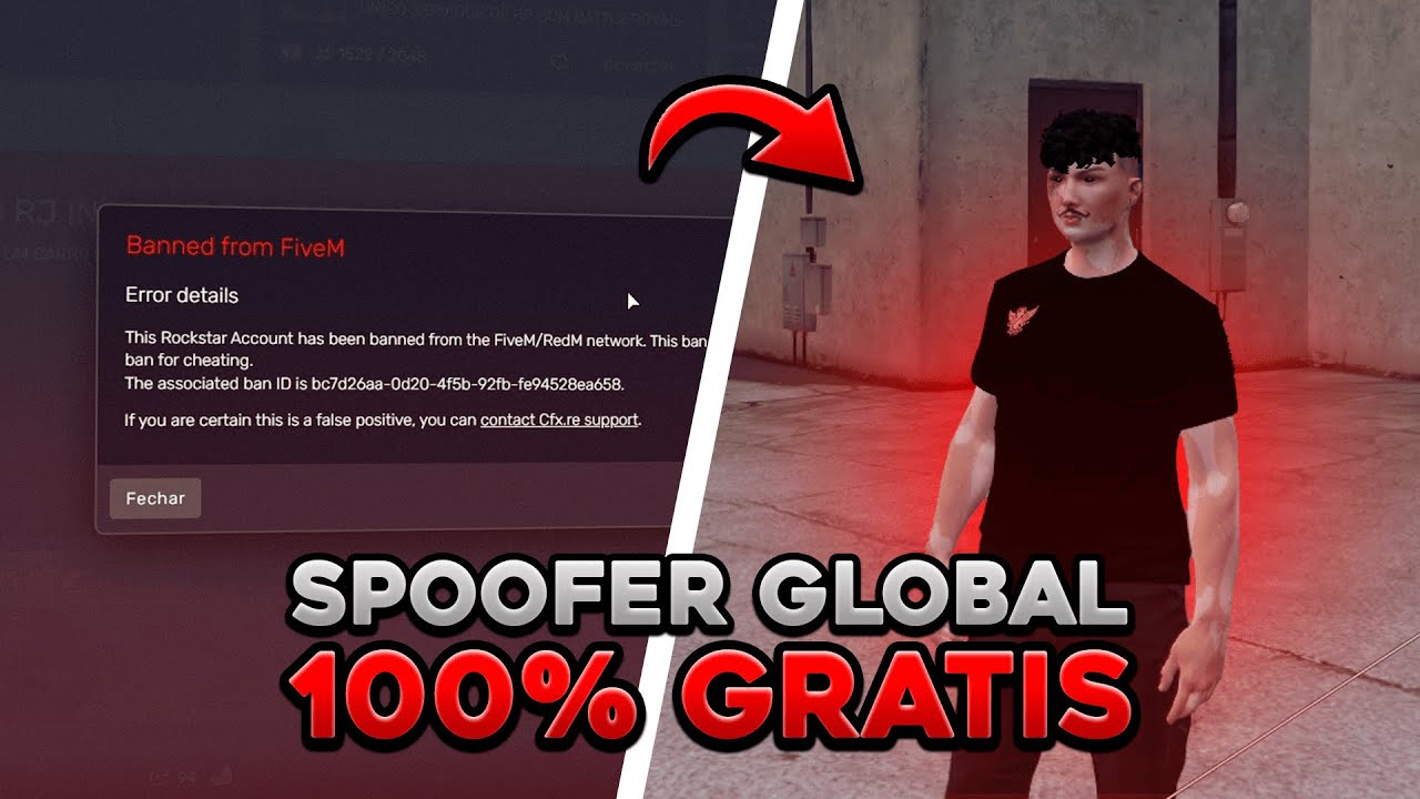 COMO REMOVER GLOBAL DO FIVEM DE GRAÇA [100% FUNCIONAL]