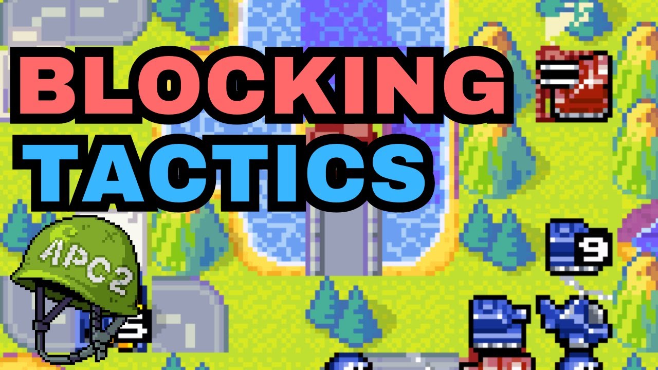 Тактика блокирования в турнире Advance Wars! (Квалификации APC2)