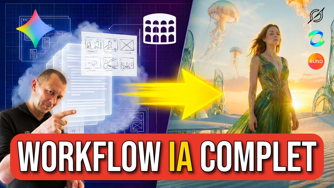 Automatisation Vidéo IA  Le Workflow Complet (Gemini, LMarena, Grok, Kling)