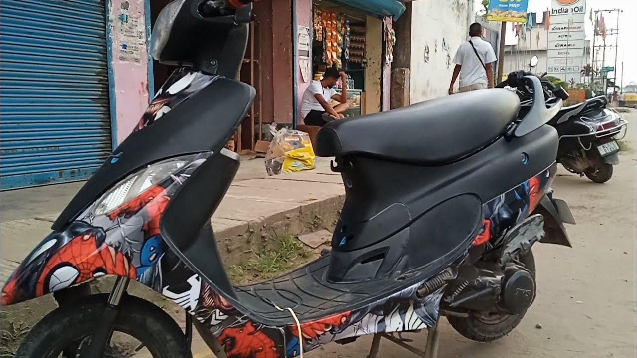 Scooty pept Wrapping / Dimapur Nagaland