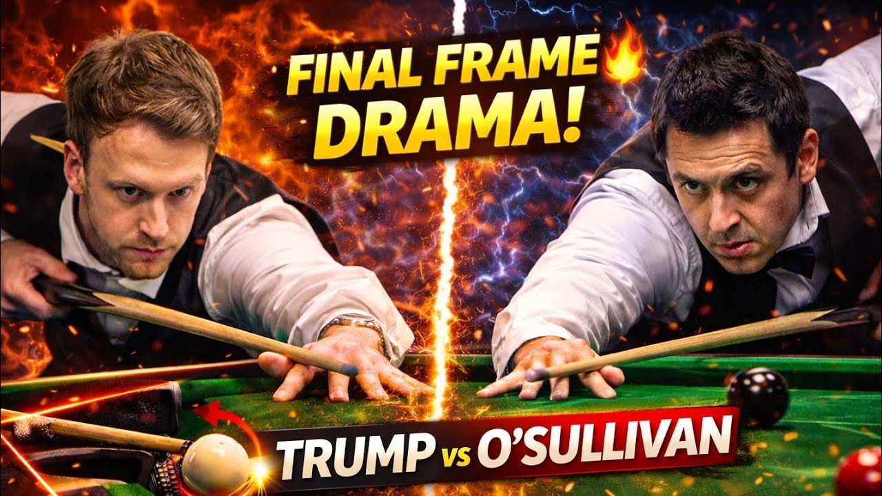 THE FINAL FRAME THAT SHOCKED BUCHAREST! Trump vs O'Sullivan 2016