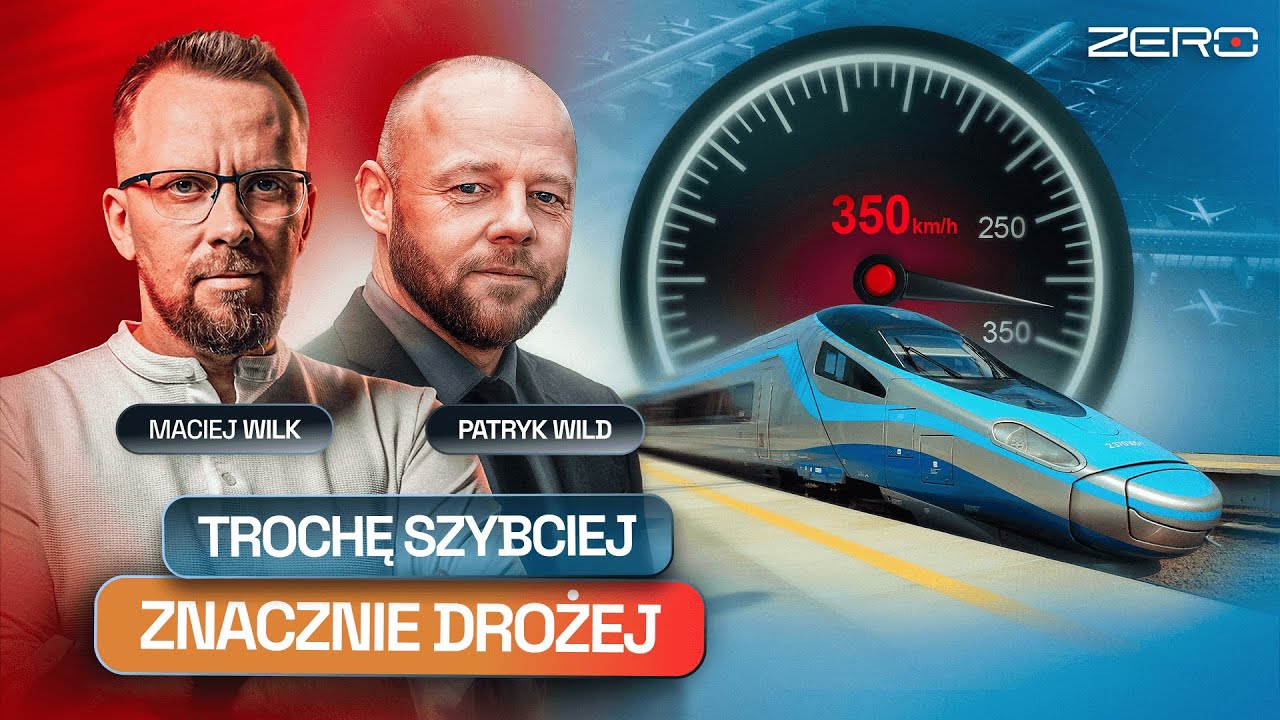 CZY POLSKA JEST GOTOWA NA KOLEJ JEŻDŻĄCĄ 350 KM/H? ROZMOWA Z TW&Oacute;RCĄ KONCEPCJI KOLEI DUŻYCH PRĘDKOŚCI