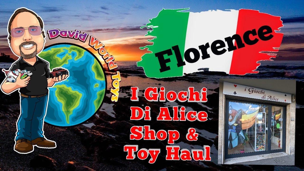 Italy Toy Adventure & Florence I Giochi Di Alice Toy Shop & Haul In Toy Showcase