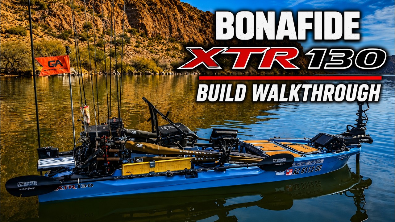 Bonafide XTR130 Build | 36V Garmin Kraken Tournament Setup