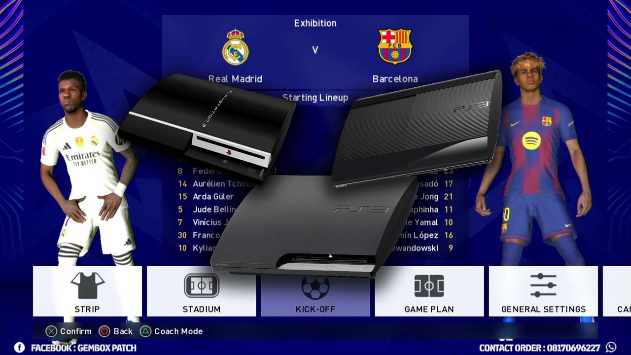 eFootball 2026 PS3 Gembox Patch Baru Baru Ini