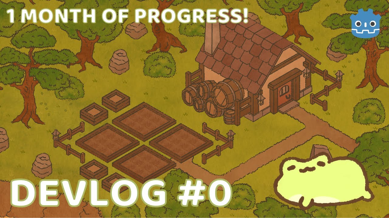 🐸 Создание игры «Моя уютная лягушка» | Дневник разработчиков Frog Island №0 🐸