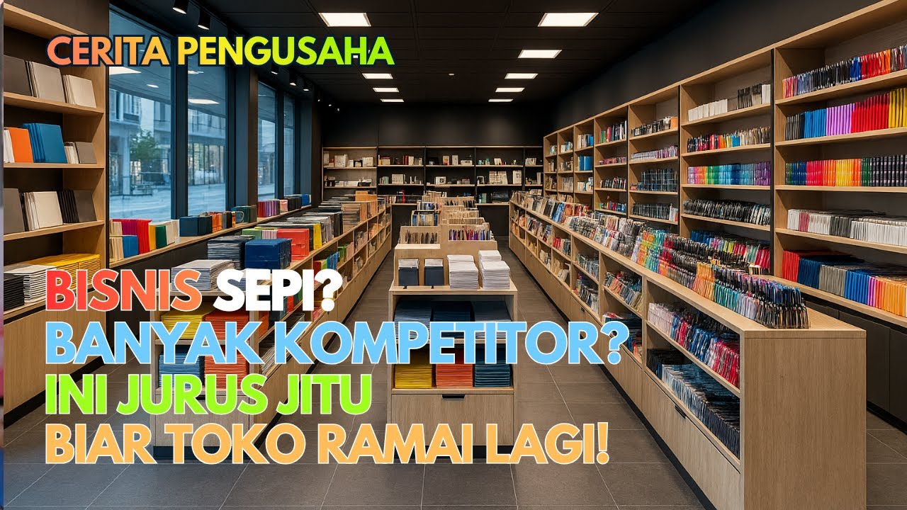 Bisnis Sepi Pengunjung? Pakai jurus ini biar toko ramai lagi
