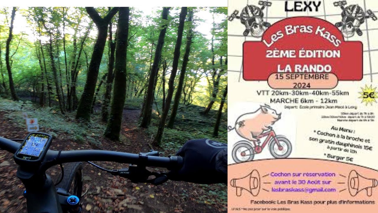 Rando VTT Les Bras Kass à Lexy 2024