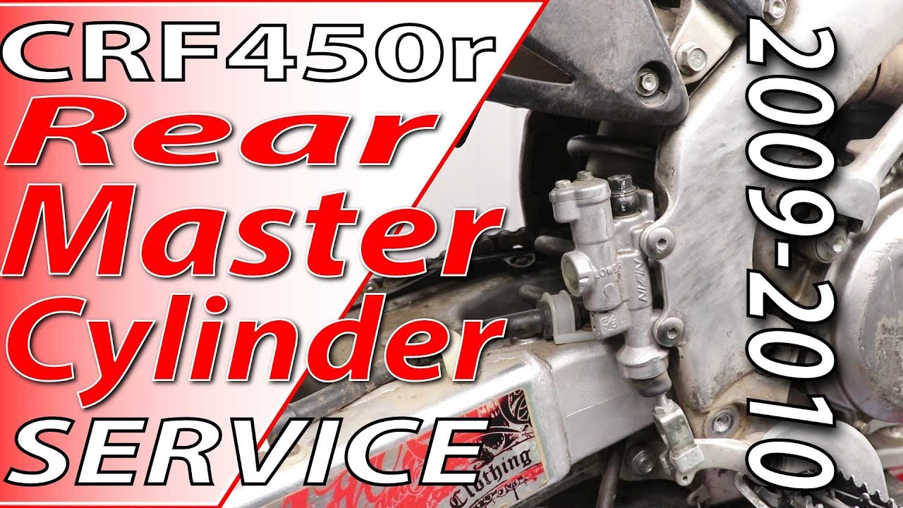 2009-2010 Honda CRF450r - Rear Master Cylinder Rebuild | #honda #cr450r #fixyourdirtbike