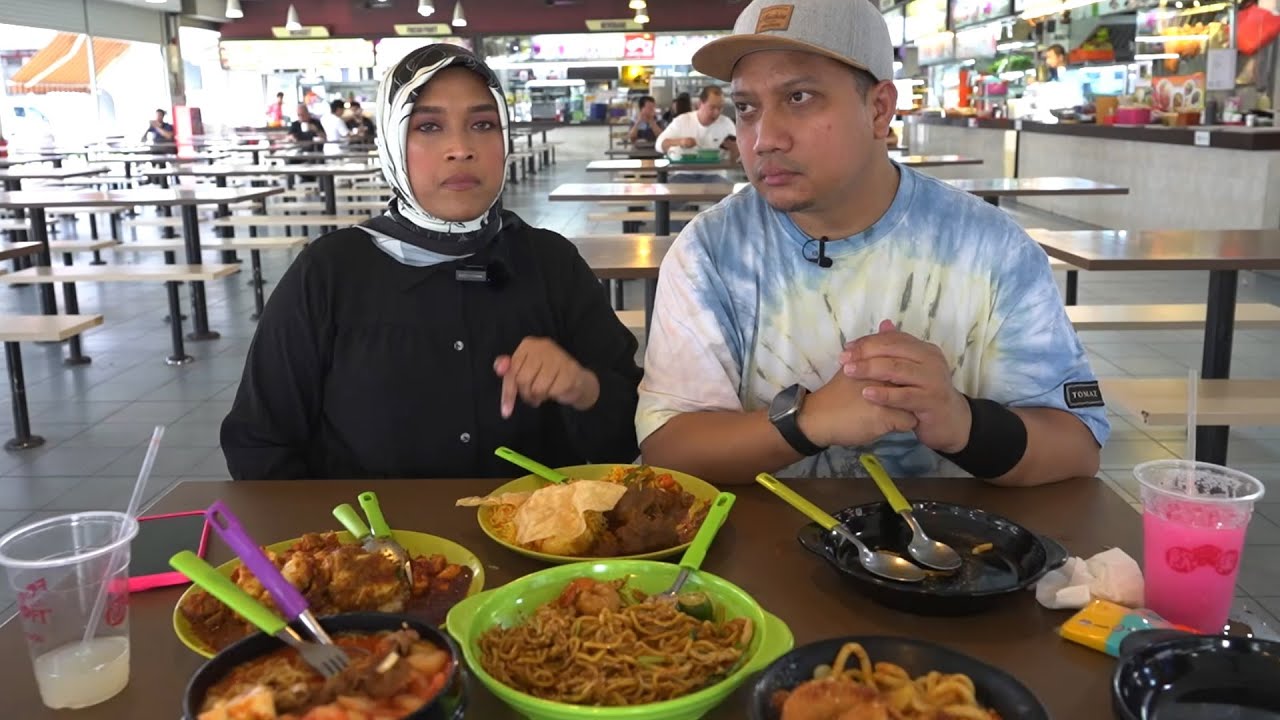 NASI PADANG, MAKANAN KOREA HARGA RAHMAH DI SINGAPURA | CUBA DAGING RENDANG LEMBUT | FEASTZA O