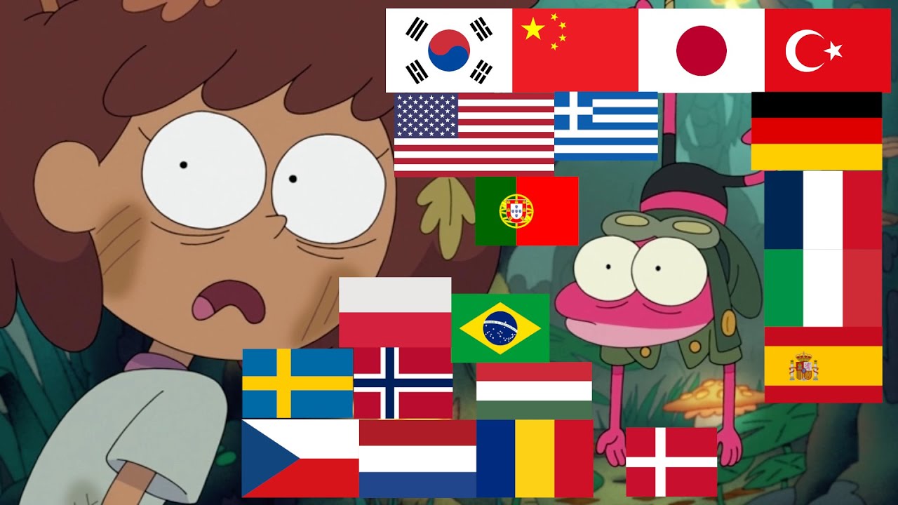 Amphibia in multiple languages!
