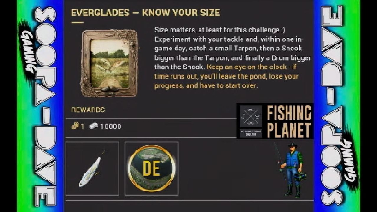 Гайд по юбилейному событию в Fishing Planet: миссия &laquo;Знай свой размер&raquo; в Эверглейдс