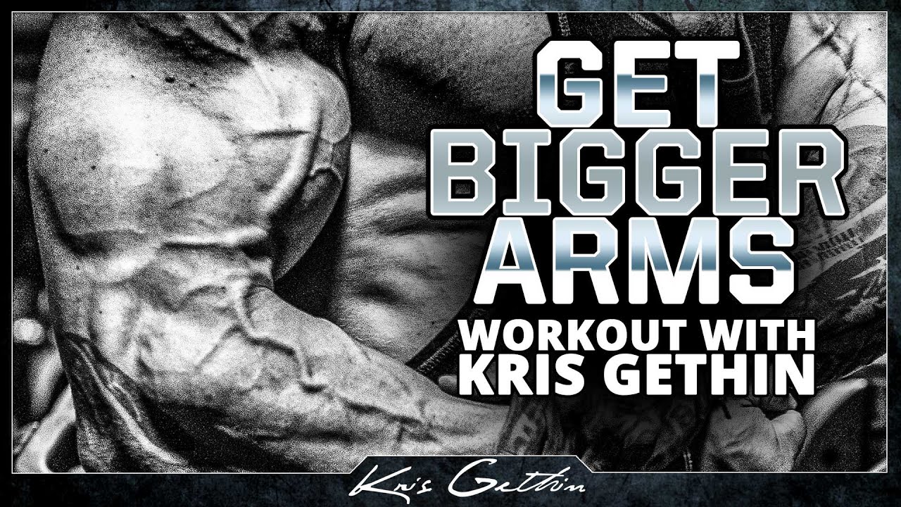 Kris Gethin Builds and Shapes His Arms with Sunshine