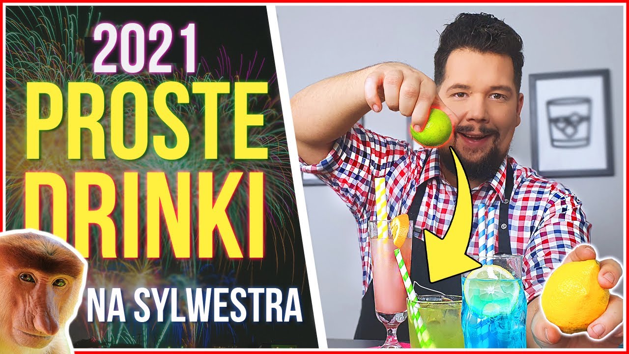 3 TANIE I PROSTE drinki na wódce na SYLWESTRA | DOMÓWKĘ | IMPREZĘ | PRZEPIS NA DRINKI Domowe Drinki