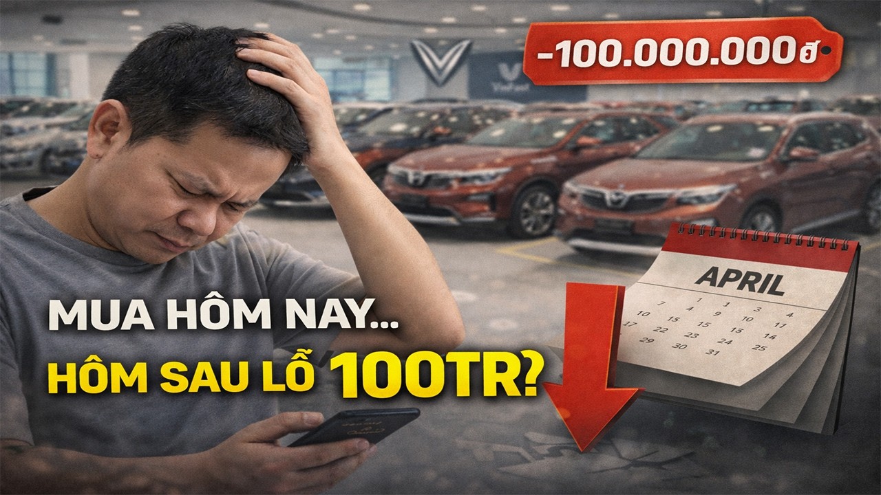 Mua VinFast hôm nay, tháng sau mất cả trăm triệu: Ai dám xuống tiền nữa?