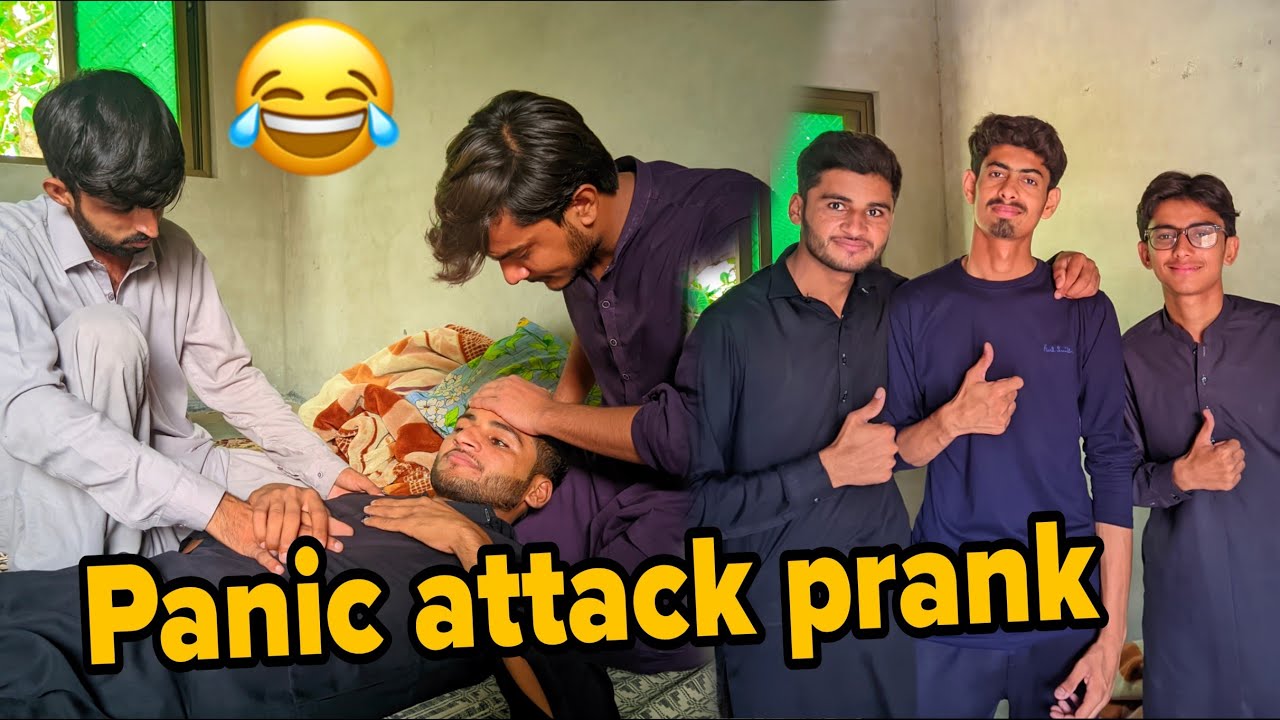 Panic attack prank on my friends | everyone shocked 😯 | prank goes wrong 😅😅🤣