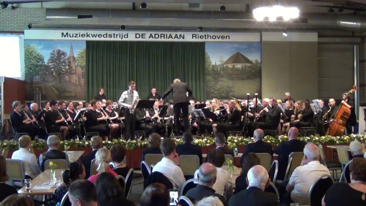 Premier Concerto for Alto saxophone & Concert Band (Paul Gilson) - Sjors Uitjens