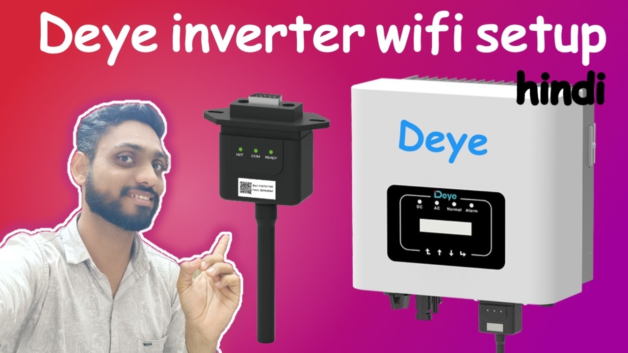 How to Deye inverter wifi setup || Deye inverter wifi configuration