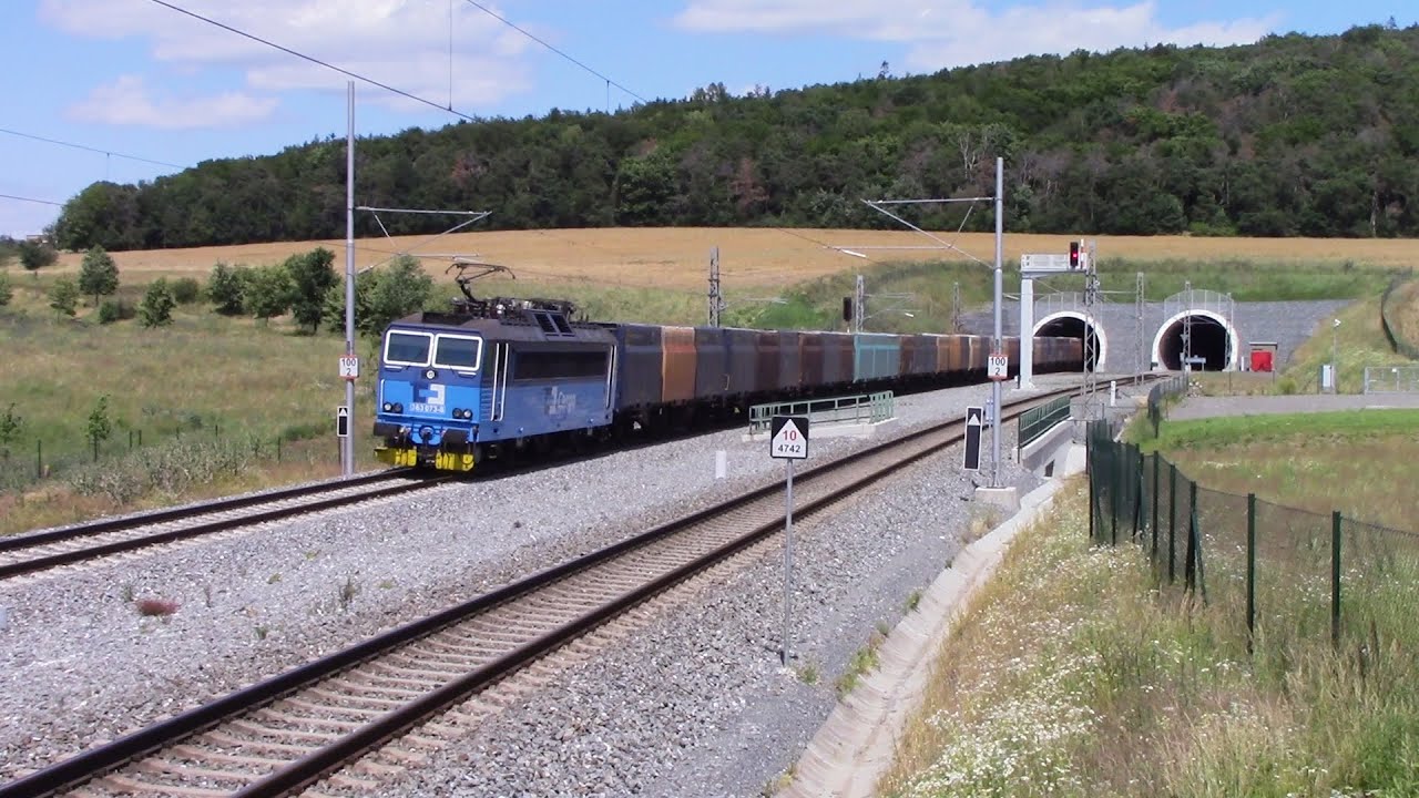 Vlaky u Ejpovických tunelů - 30.06.2020
