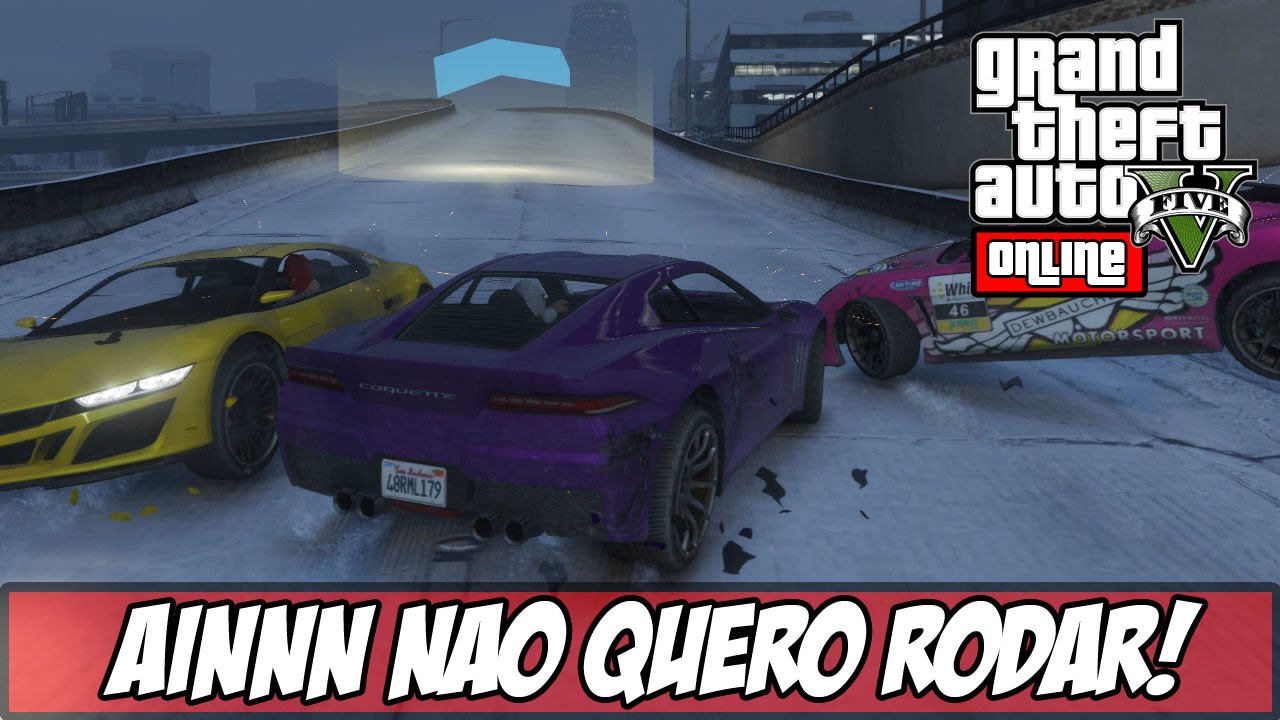 GTA V - AINNNN NÃO QUERO RODAR(Ps4)