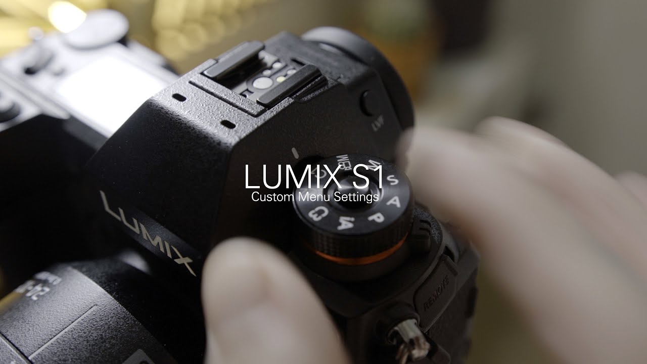 LUMIX S1 // Custom Menu & 24-105 Parfocal