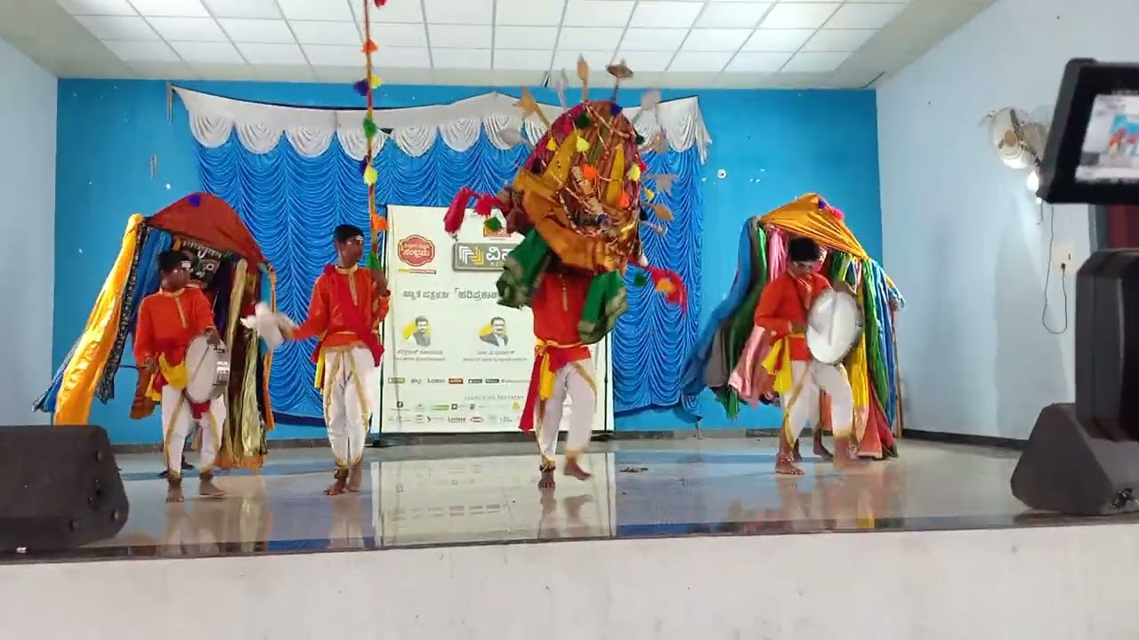 ಸೋಮನ ಕುಣಿತ | ಪ್ರತಿಮಾ ಹೆಜ್ಜೆ ಗುರುತು | ಪ್ರತಿಮಾ ಟ್ರಸ್ಟ್ | ಸರ್ಕಾರಿ ಪ್ರೌಢ ಶಾಲೆ ಪೇಟೆ. ಚನ್ನರಾಯಪಟ್ಟಣ.