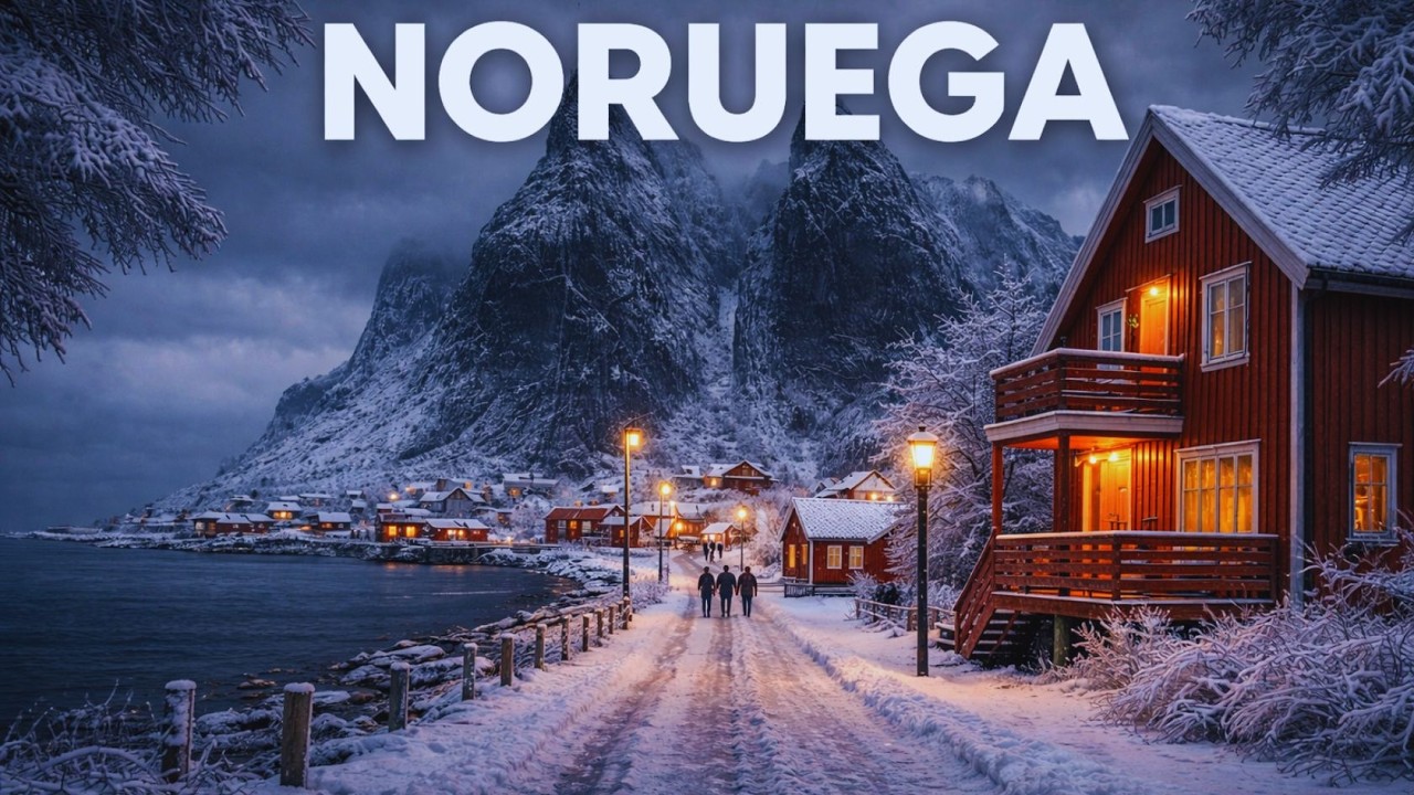NORUEGA O país mais rico do mundo que se recusa a ostentar  Documentário de viagem em 4K
