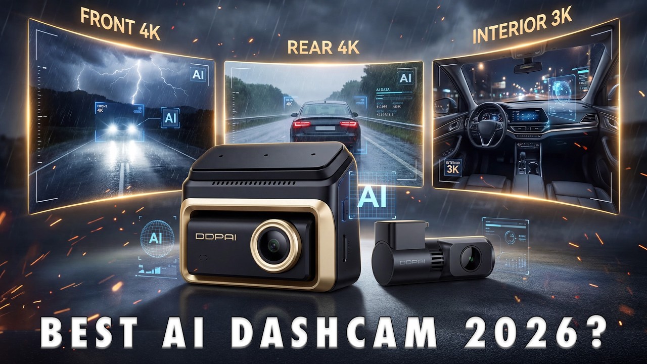 Best Dashcam AI 2026? DDPAI Z90 Master Sees EVERYTHING &mdash; Full Review
