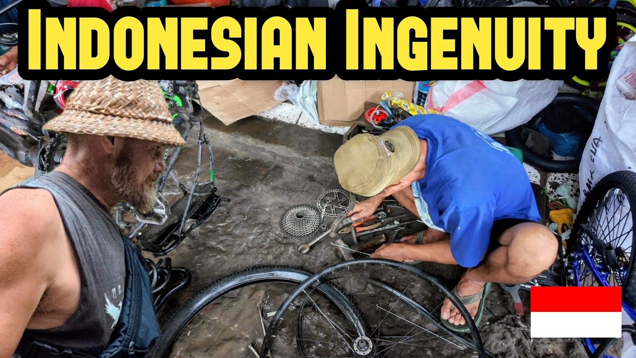 🇮🇩 If You Don't Have it - MAKE IT! | Making Bicycle Parts 🇮🇩 Days 101-102