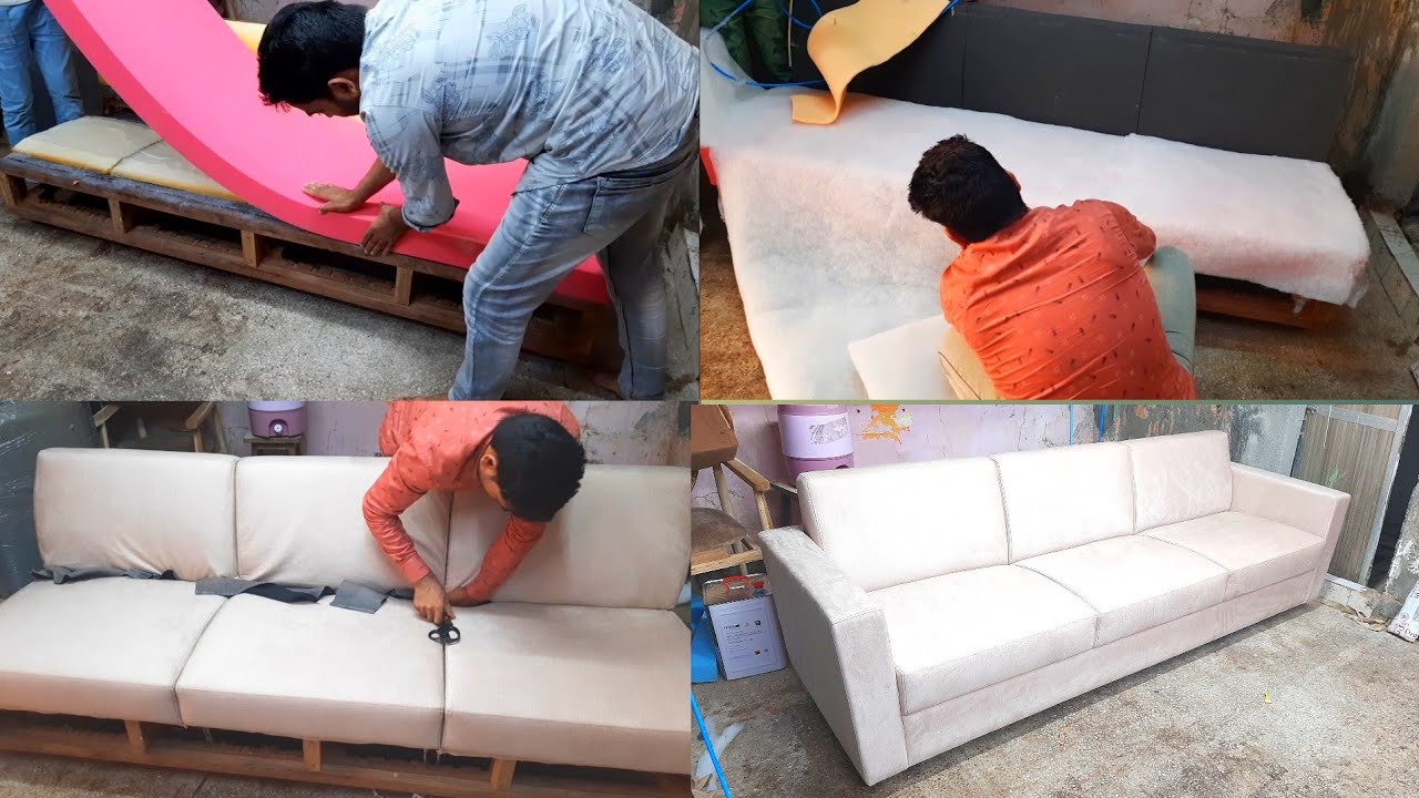 how to repair old sofa at home//Sofa repair kaise karen//Sofa Repairing At Home