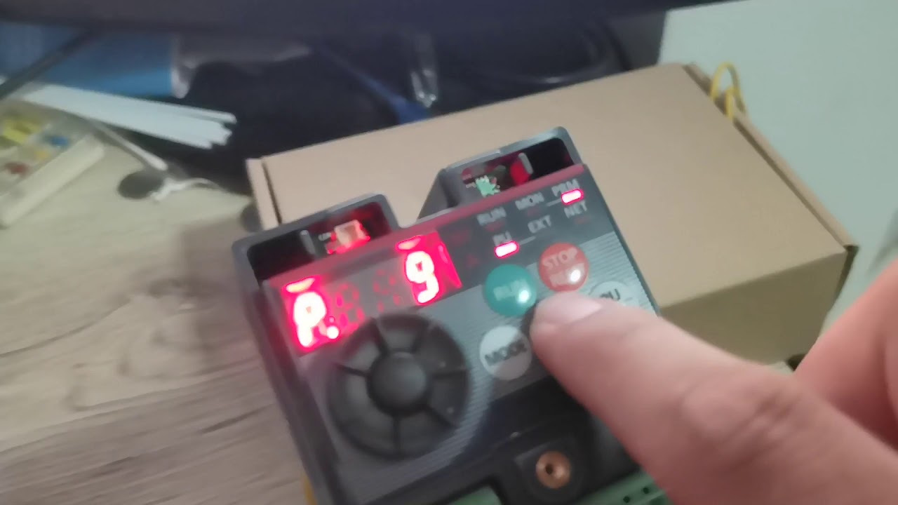 การใช้งาน modbus rtu สั่งงาน inverter mitsubishi ด้วย PLC FX2N