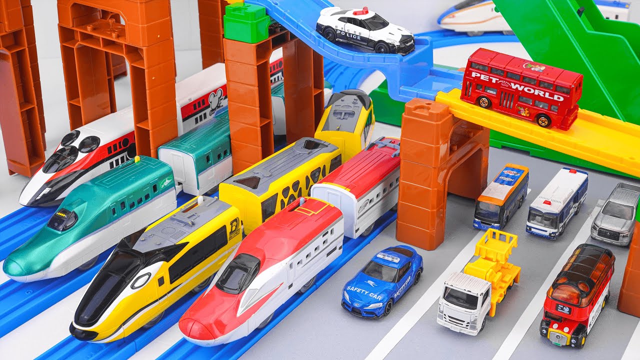 タカラトミー トミカシティ｜トミカシティ 4車線交差点｜タカラトミー トミカ 鉄道＆カーコレクション 🚗🚆
