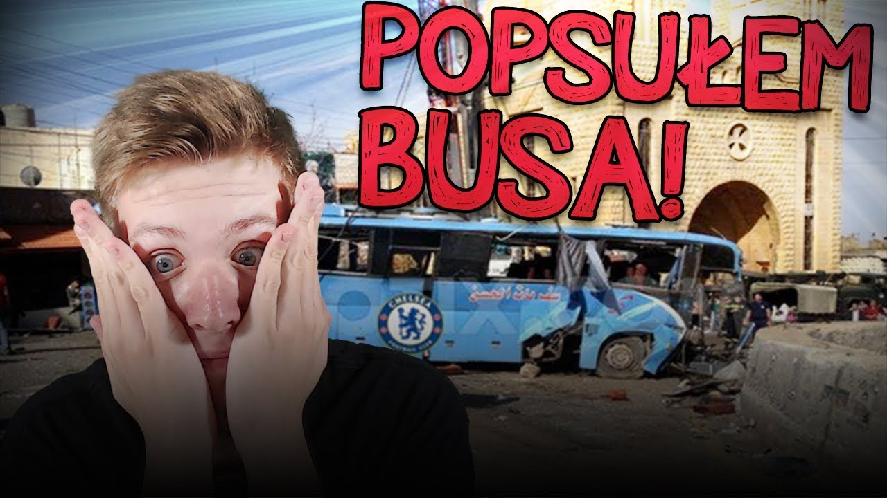 POPSUŁEM BUSA xD • Bus Simulator 18 (w/ Ekipa)
