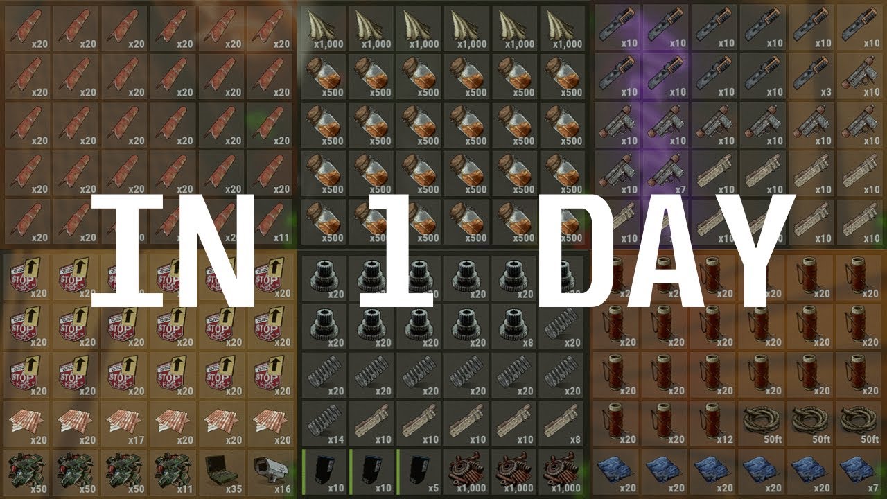 Raiding EVERYONE for INSANE LOOT in RUST
