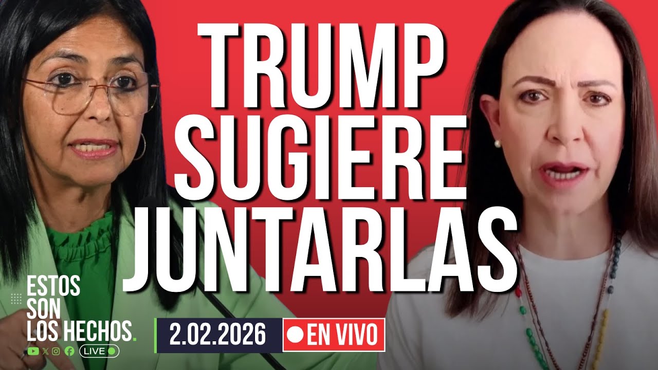 Trump sugiere “juntar” a Delcy Rodríguez con la oposición | Hablan los venezolanos