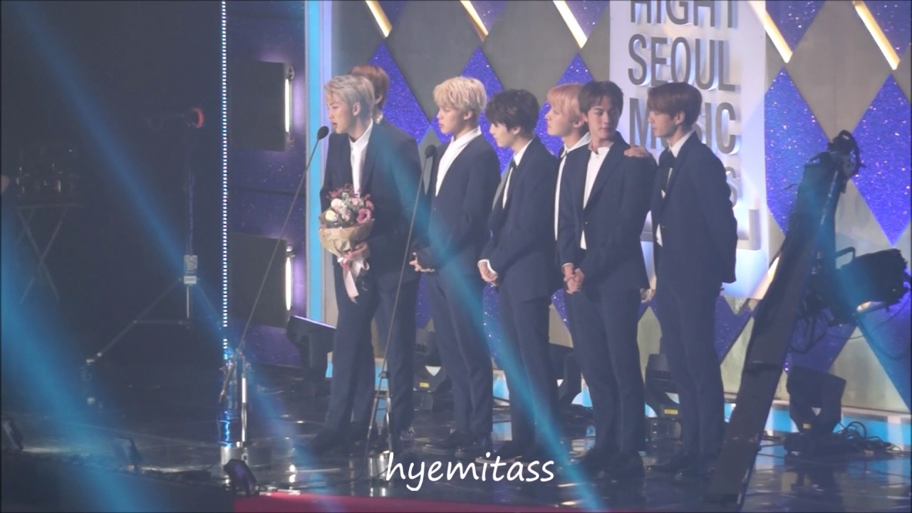 170119 26th Seoul Music Awards BTS win Album of the year