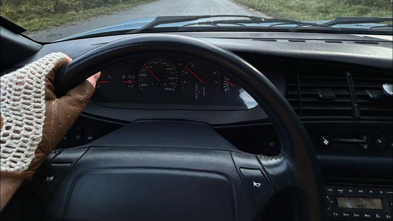 Porsche 968  0-100  acceleration tiptronic
