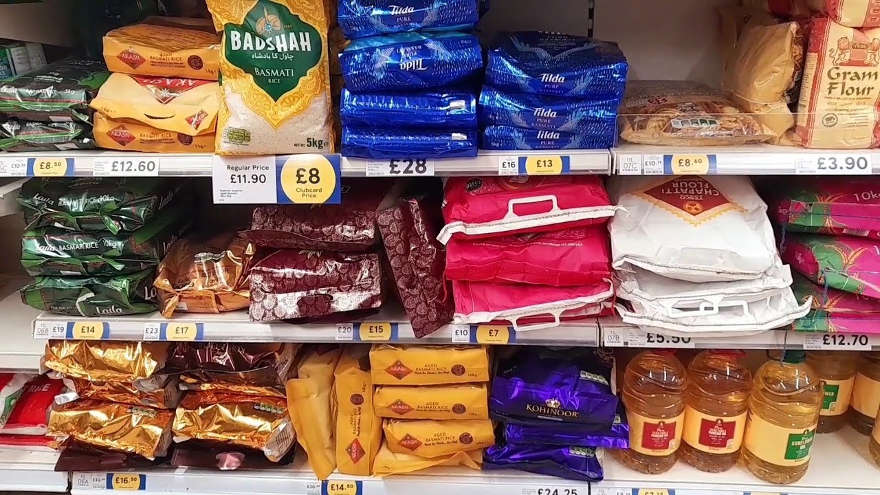 Basmati Rice discount sale  in this supermarket UK cheap comparison to Morrison or Asda