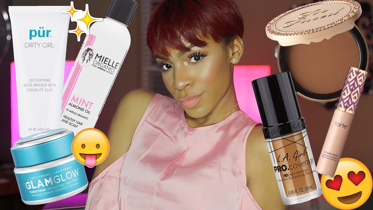 JANUARY FAVORITES: LA Girl Foundation, Travel Skincare, Shape Tape, & More! ▸ VICKYLOGAN