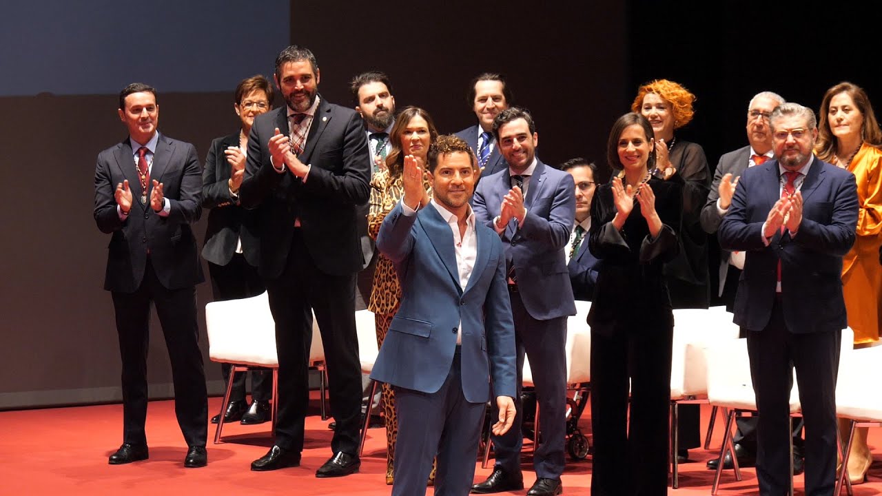Acto de concesión a David Bisbal del título de Hijo Predilecto de la Ciudad de Almería
