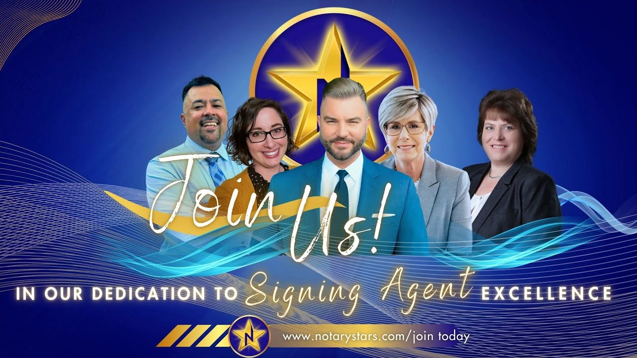 Unlock Your Full Potential as a Notary Signing Agent with Notary Stars! 🌟