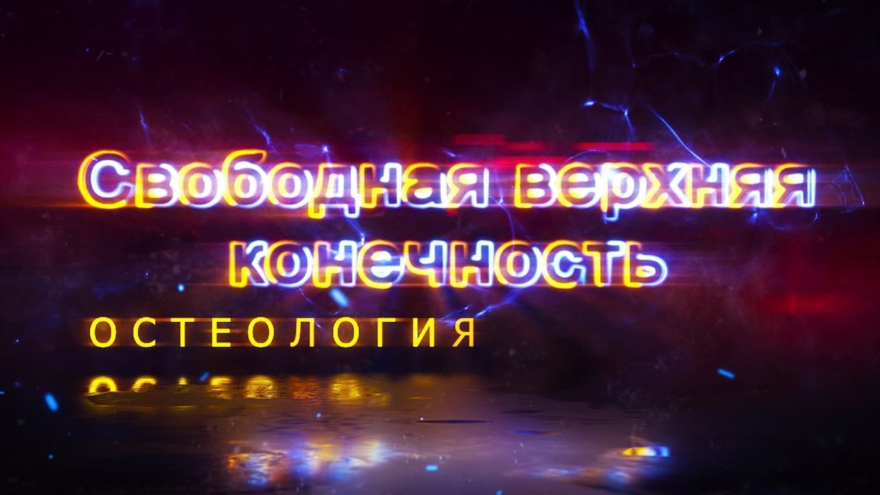 СКЕЛЕТ СВОБОДНОЙ ВЕРХНЕЙ КОНЕЧНОСТИ - SKELETON MEMBRI SUPERIORIS LIBERI