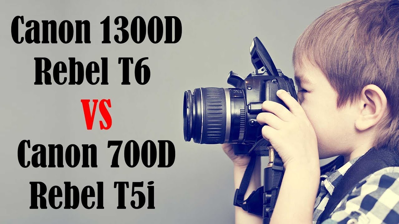 Canon 1300D (Rebel T6) vs Canon 700D (Rebel T5i) Detail Compare