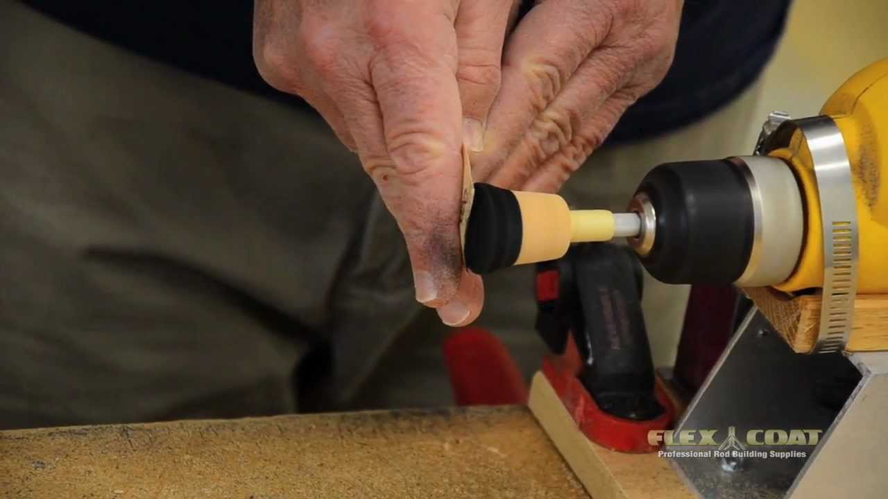 Flex Coat Rod Building - Making a Fighting Butt 