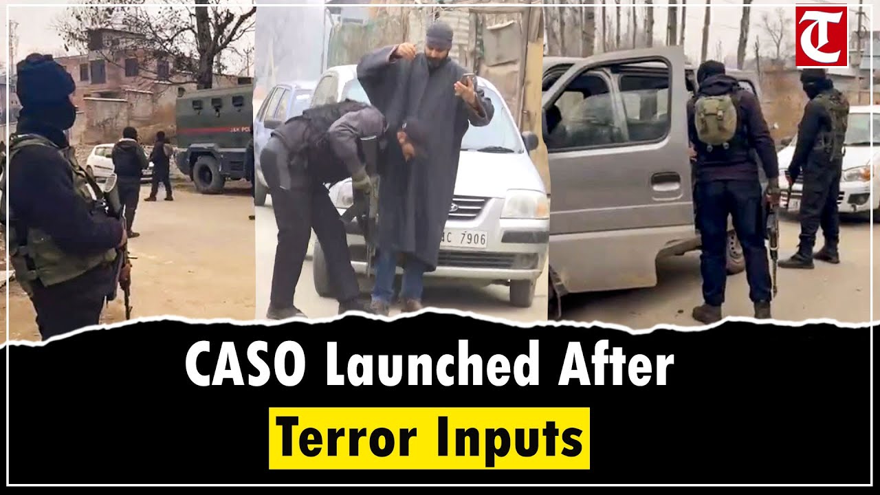 Anantnag CASO: SOG Launches Search Operation in Mir Dantar After Terror Inputs