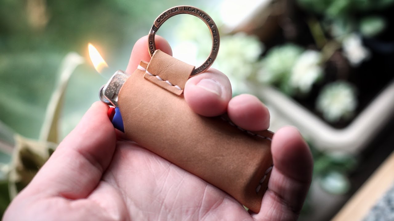 Make a Leather Lighter Case (With Pattern!)