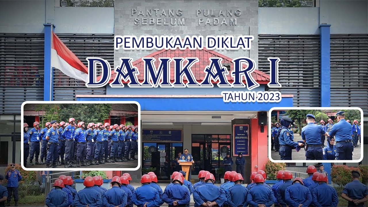 PUSDIKLATKAR - Pembukaan Diklat Damkar 1 T.A 2023