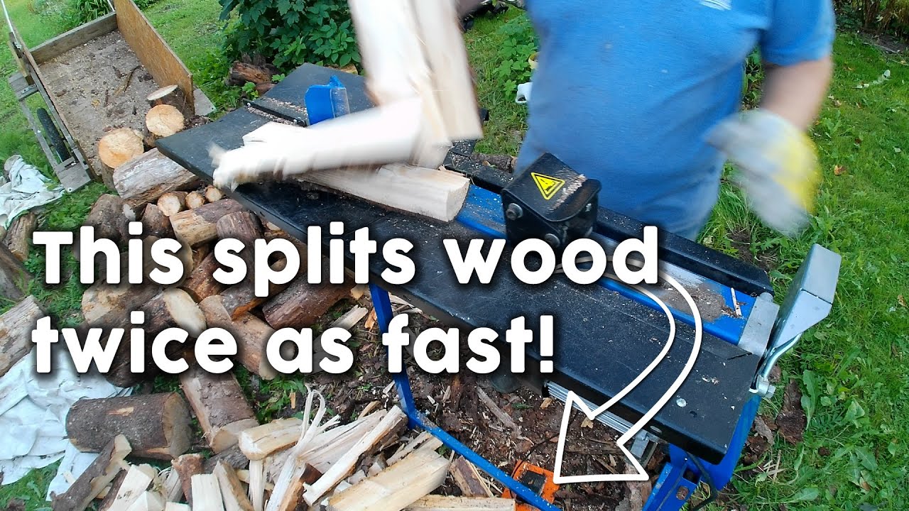 Make Firewood Faster and Easier - One Simple Hack