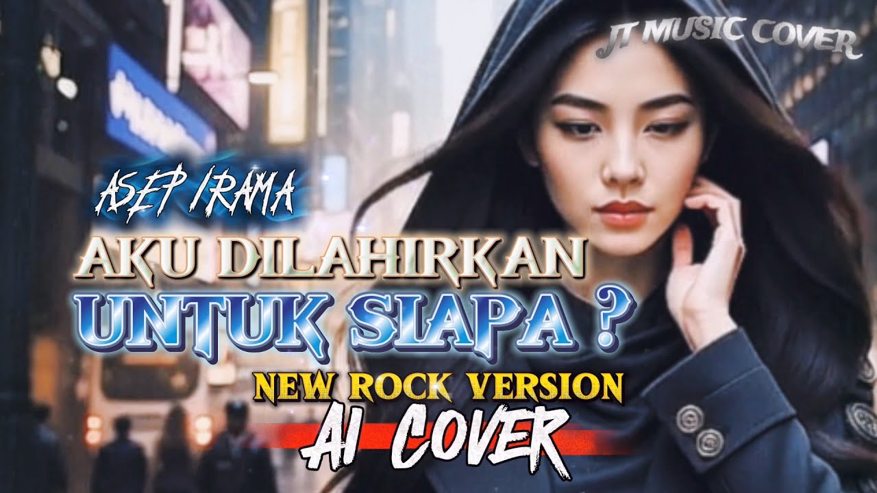 AKU DILAHIRKAN UNTUK SIAPA - ASEP IRAMA [ SLOW ROCK VERSION ] (Lirik Lagu) 